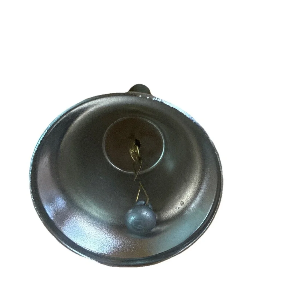 Vintage‎ Bell Wooden Handle School House Collectible 4